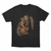 Latto And Cheetah Cub Unisex T Shirt Black