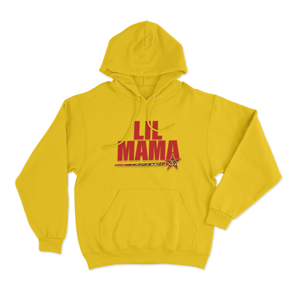 Lil Mama Unisex Hoodie Yellow Lil Mama Unisex Hoodie Yellow