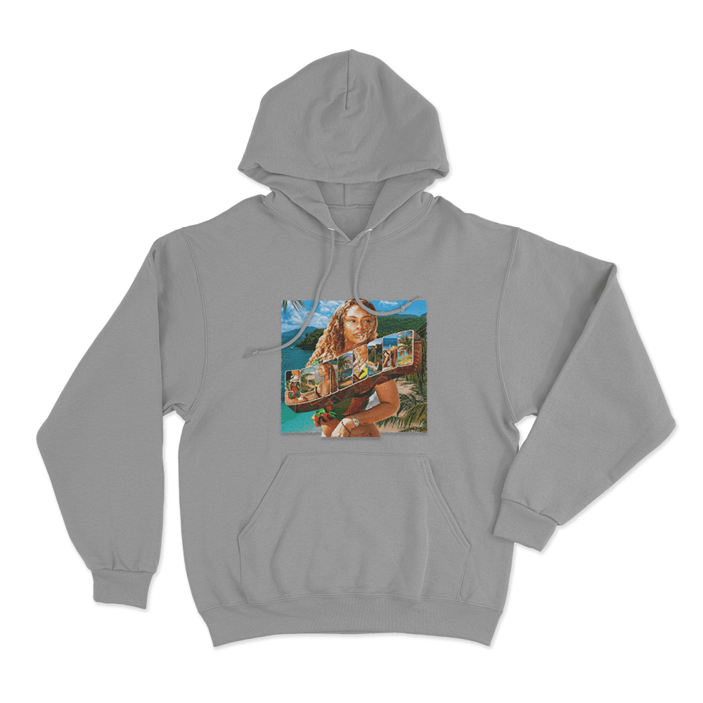 Somebody Album Cover Unisex Hoodie Grey Somebody Album Cover Unisex Hoodie Grey