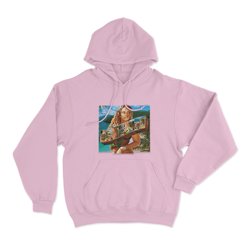 Somebody Album Cover Unisex Hoodie Pink Somebody Album Cover Unisex Hoodie Pink