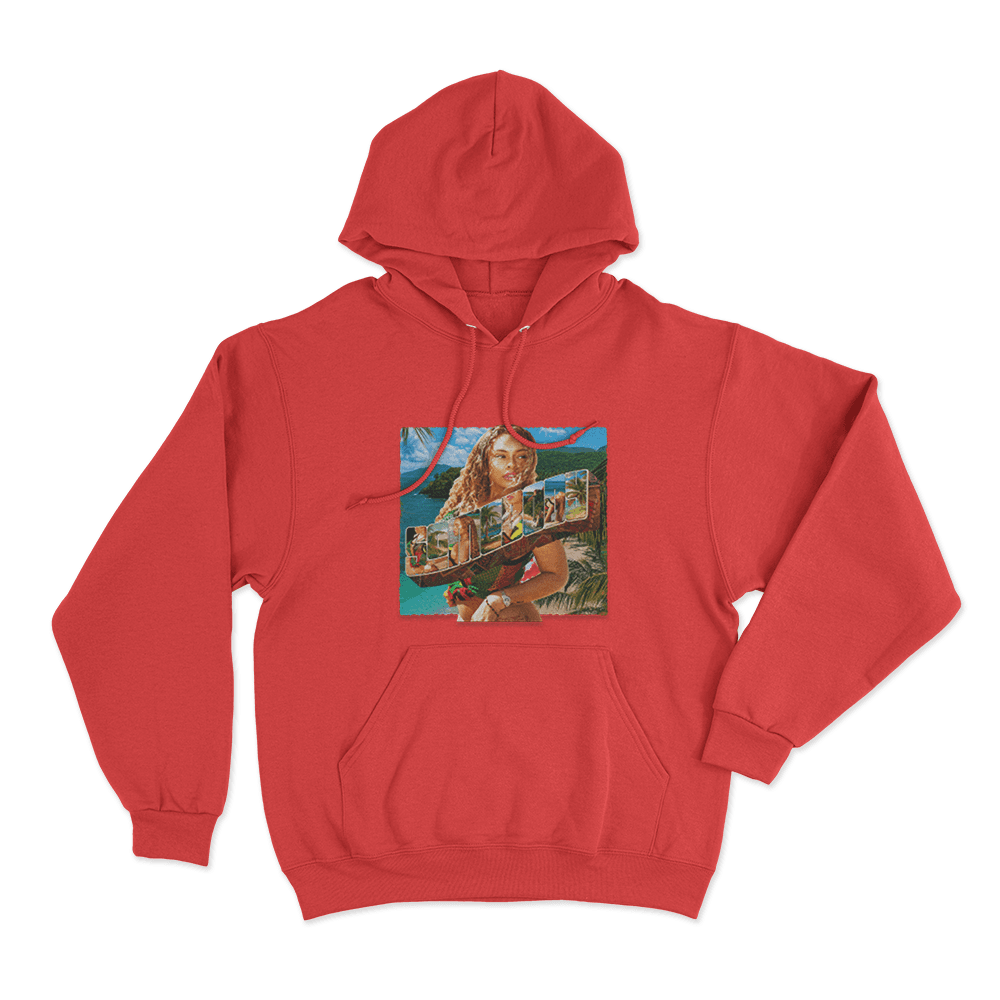 Somebody Album Cover Unisex Hoodie Red Somebody Album Cover Unisex Hoodie Red
