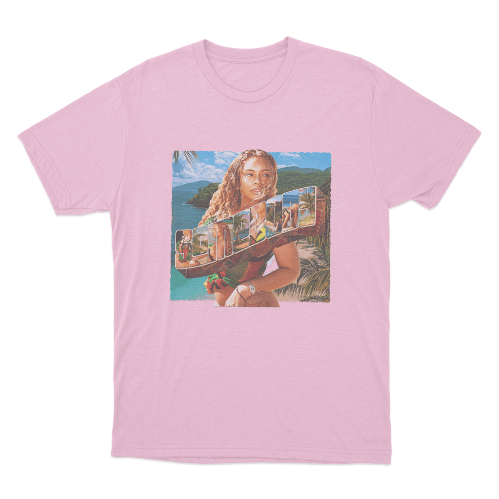 Somebody Album Cover Unisex T Shirt Pink Somebody Album Cover Unisex T Shirt Pink